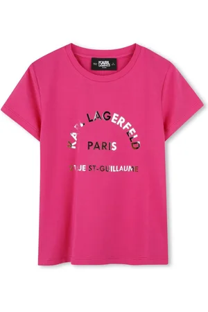 Karl Lagerfeld T-shirt med logotryk