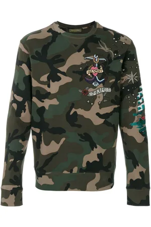 VALENTINO GARAVANI Sweatshirt med kamuflagetryk