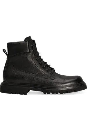 Dolce & Gabbana Læderstøvler med snøre