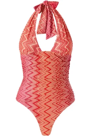 Missoni Badedragt med zigzag-tryk