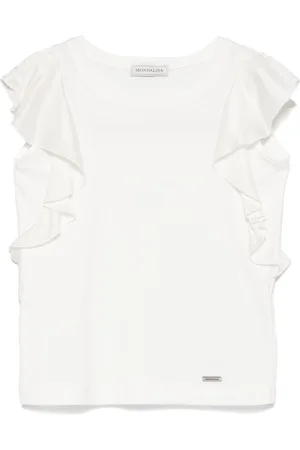MONNALISA Tanktop med flæsekant