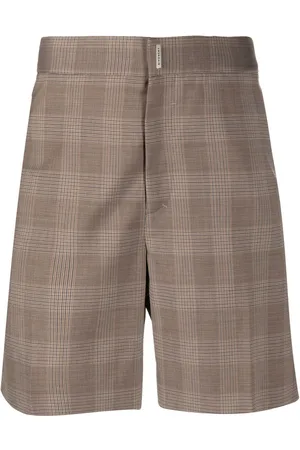Givenchy Skotskternede skræddersyede shorts