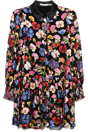 ALICE+OLIVIA Kort Bertha kjole