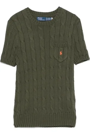 Ralph Lauren Kabelstrikket T-shirt