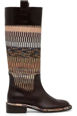 Missoni Knæhøje støvler med paneler