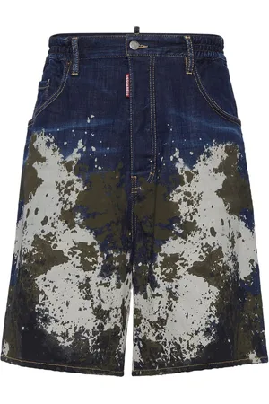 Dsquared2 Strækbare denimshorts