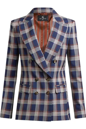 Etro Ternet blazer i tweed