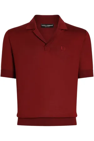 Dolce & Gabbana Polo med broderet logo