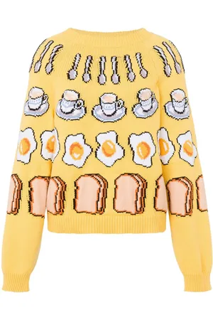 Moschino Sweater i jacquard