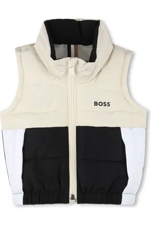 HUGO BOSS Dynejakke med dødningehovedtryk