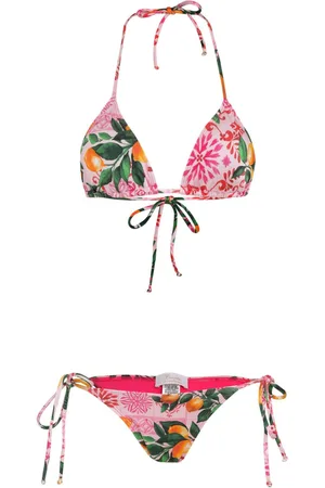 Brigitte Bikini med blomstertryk