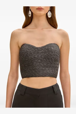 Cult Gaia Jacira bustier-top