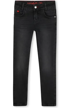 HUGO BOSS Jeans med logomærke og smalle ben