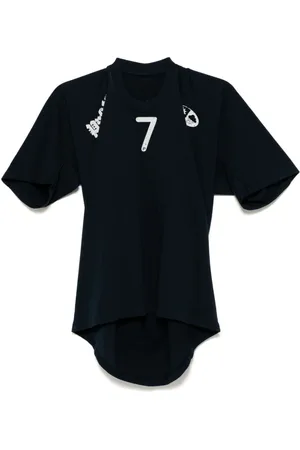 PROTOTYPES T-shirt med flyttet halsudskæring