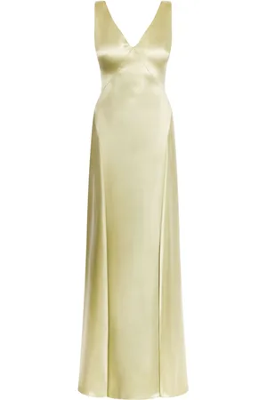 Serafini Lang kjole i satin