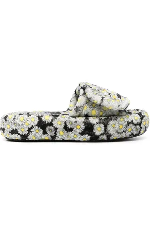 Natasha Zinko Sandaler med plateau og blomstertryk
