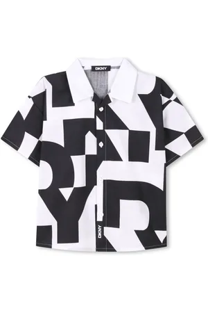 DKNY Skjorte med geometrisk tryk