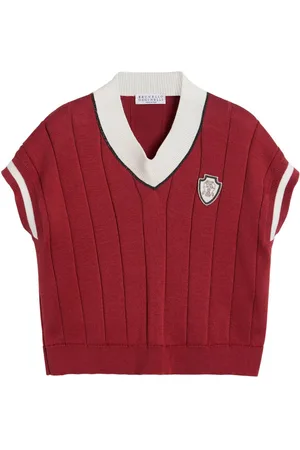 Brunello Cucinelli Strikket T-shirt
