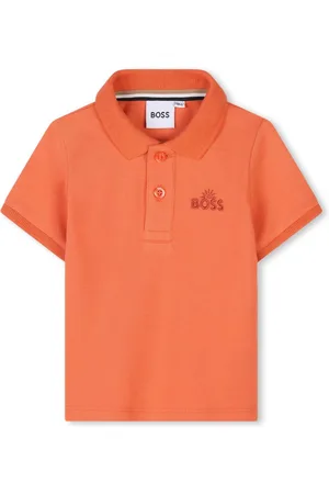 HUGO BOSS Polo med broderet logo