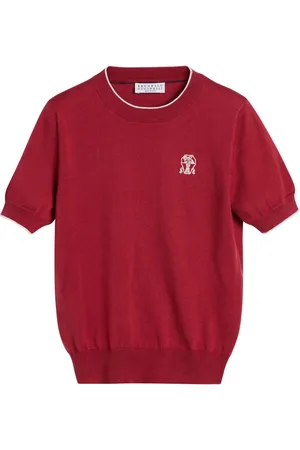 Brunello Cucinelli Strikket T-shirt