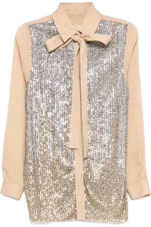 Elie saab Skjorte med pailletter