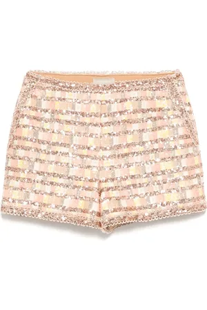 Elie saab Shorts i tweed med pailletter
