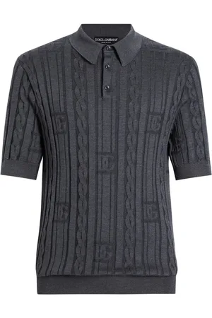 Dolce & Gabbana Kabelstrikket polo