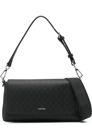 Calvin Klein Skuldertaske med monogram-mønster