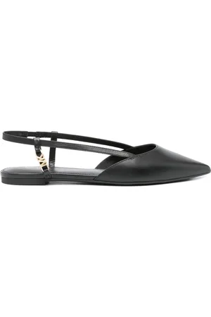 Michael Kors Pumps i læder med logoplade
