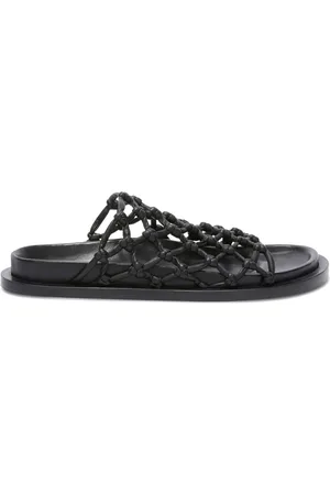 Jil Sander Sandaler i mesh-læder