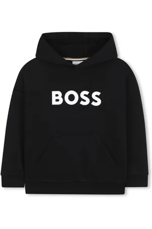 HUGO BOSS Hættetrøje med logotryk