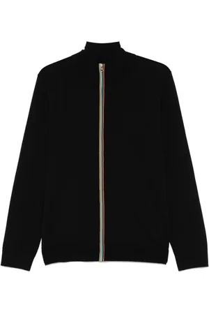 Paul Smith Cardigan med artist-stripe-detalje