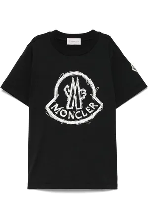 Moncler T-shirt med logotryk