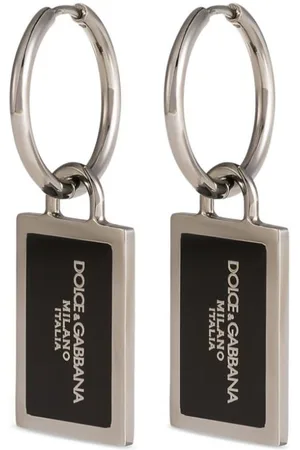 Dolce & Gabbana øreringe med logoplade
