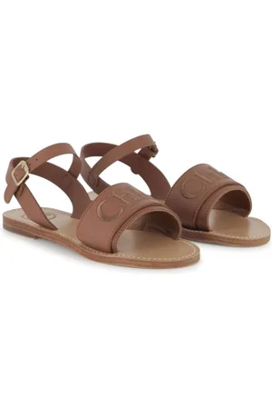 Chloé Sandaler med logobroderi