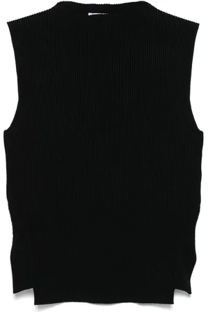 Victoria Beckham Ribstrikket vest