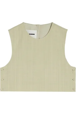 Jil Sander Vest med rund hals