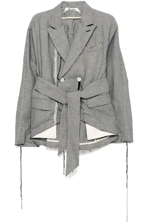 midorikawa Blazer med rå kant