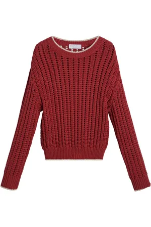Brunello Cucinelli Sweater i løs strik
