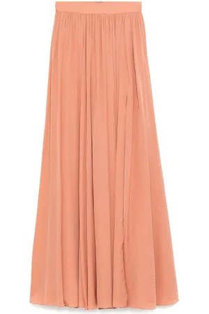 Elie saab Lang silkenederdel