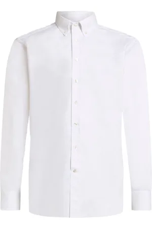 Etro Skjorte med knapper og broderet logo
