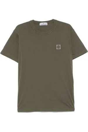 Stone Island T-shirt med kompas-mærke