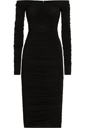 Dolce & Gabbana Mellemlang kjole med ruche