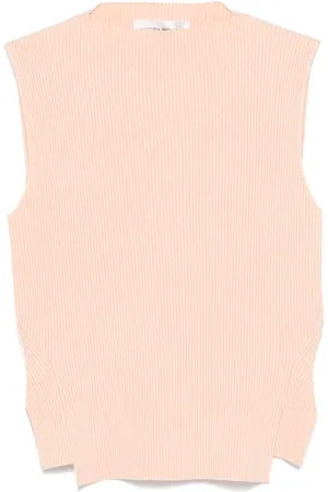 Victoria Beckham Ribstrikket vest