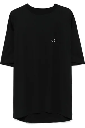 MUGLER T-shirt med piercinger