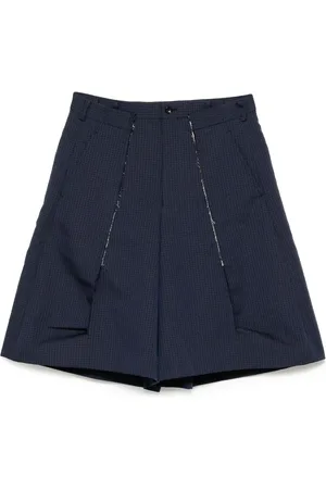 Comme des Garçons Skræddersyede shorts med slitageeffekt