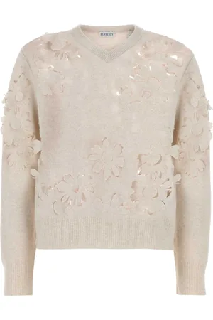 Burberry Daisy-sweater med udskæringsdetalje