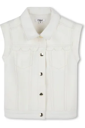 Chloé Vest med logoapplikation