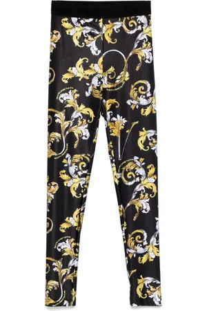 VERSACE Leggings med baroktryk