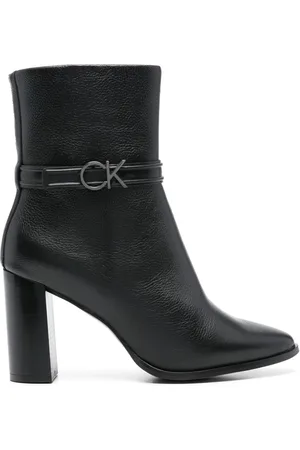 Calvin Klein 80 mm støvler i læder